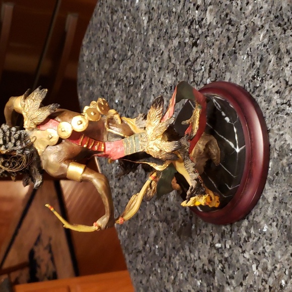 INDIAN  THE SPIRIT OF THE RAVEN.. AMERICA INDIAN DANCE ART - Picture 11 of 17